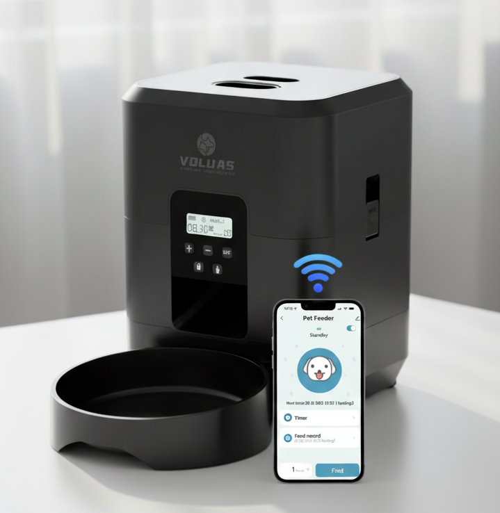 Auto Paw™ Smart Automatic Pet Feeder – App-Controlled, Scheduled Feeding, Portion Control for Cats & Dogs