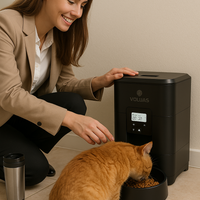 Auto Paw™ Smart Automatic Pet Feeder – App-Controlled, Scheduled Feeding, Portion Control for Cats & Dogs
